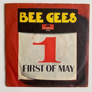 Bee Gees - First of May - vinyl single record - 1969