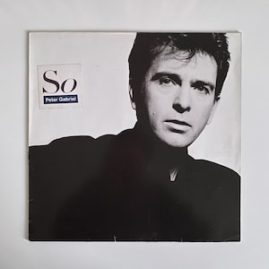 Peter Gabriel - So - Schallplatte - 1986