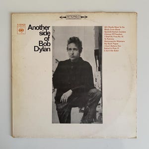Bob Dylan - Another Side Of Bob Dylan - vinyl LP record - 1967