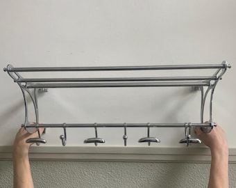Vintage Wagon Coat Rack - French Train Coat Rack - Art Deco