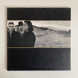 U2 - The Joshua Tree - vinyl LP record - 1987