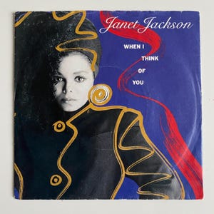 Janet Jackson - When I Think Of You - Vinyl Single Schallplatte - 1986