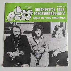 Bee Gees - Nights on Broadway - vinyl single record - 1975