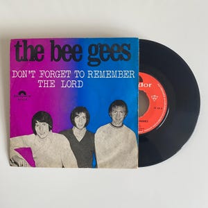 Bee Gees - Don’t Forget To Remember - vinyl single record - 1969
