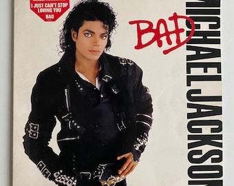 ヴィンテージ マイケル・ジャクソン バッドアルバム LPレコード