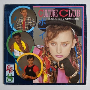 Culture Club - Colour by Numbers album - vinyl LP record - 1983