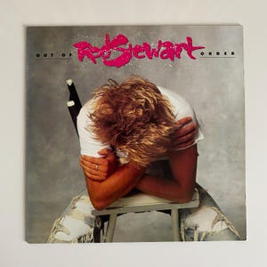 Rod Stewart - Out Of Order - vinyl record - 1988