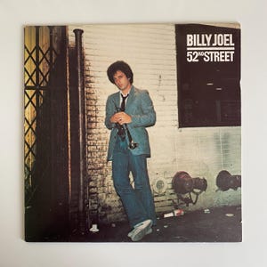 Billy Joel - 52nd Street - vinyl LP record - 1978