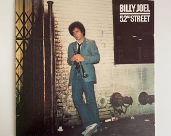 Billy Joel LPレコード　国内盤 Billy Joel – 52nd Street Japan Mastersound LP with obi