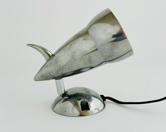Vintage IKEA BOR V9419 Wall lamp 1980s Verner Panton & Ettore Sottsass Space Age Chrome