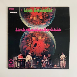 Iron Butterfly - in-a-gadda-da-vida - vinyl record - 1968