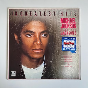 Michael Jackson - 18 Greatest Hits Motown - vinyl LP record - 1988