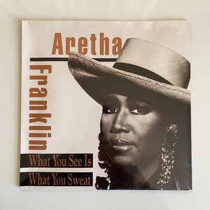 Aretha Franklin - What You See Is What You Sweat - vinyl record - 1991