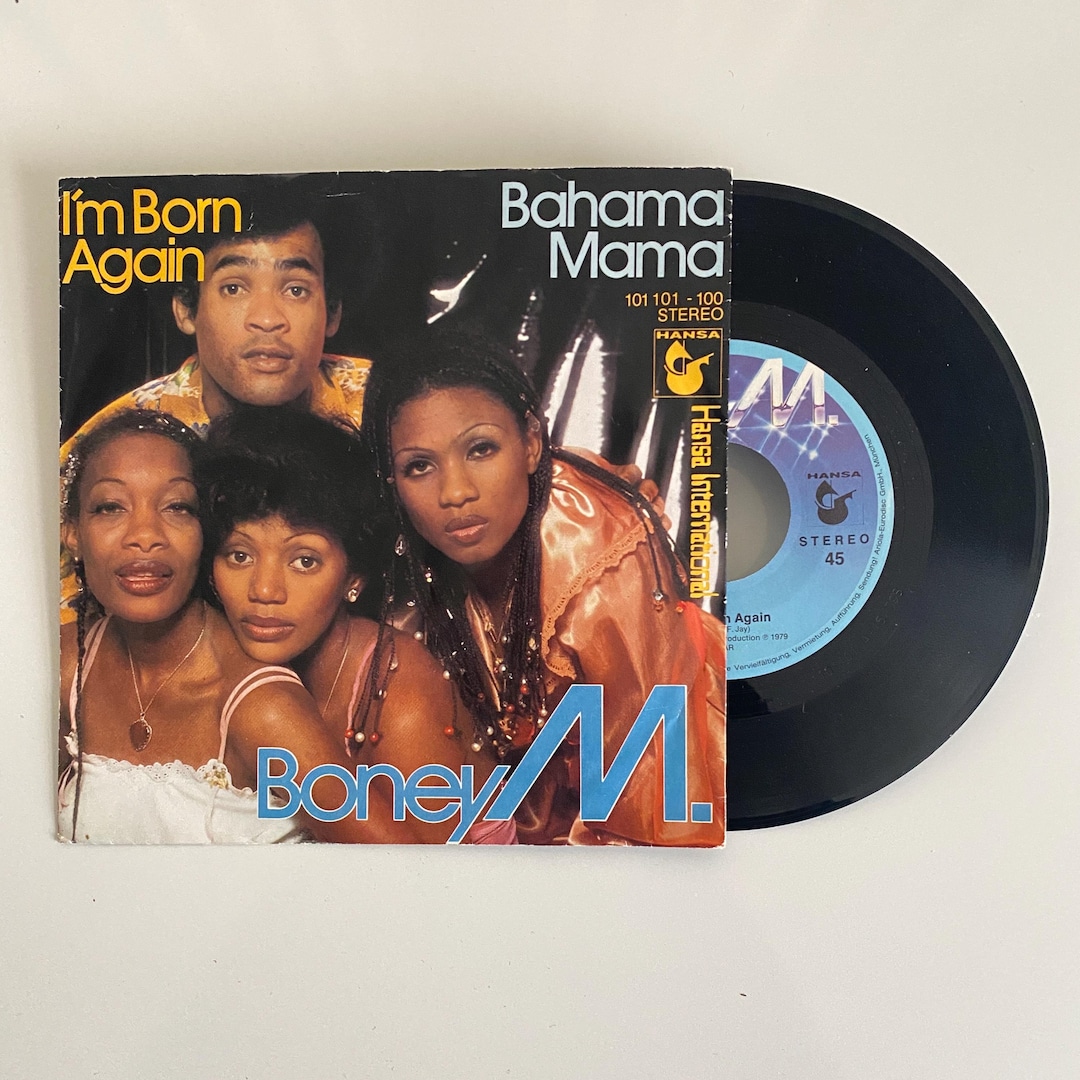 Boney M - I’m Born Again - Vinyl Single Record - 1979 - Etsy