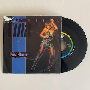 Tina Turner - Private Dancer - vinyl single record - 1984