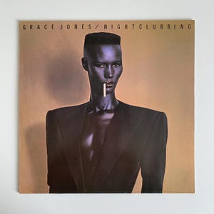 Grace Jones - Nightclubbing - vinyl LP record - 1981