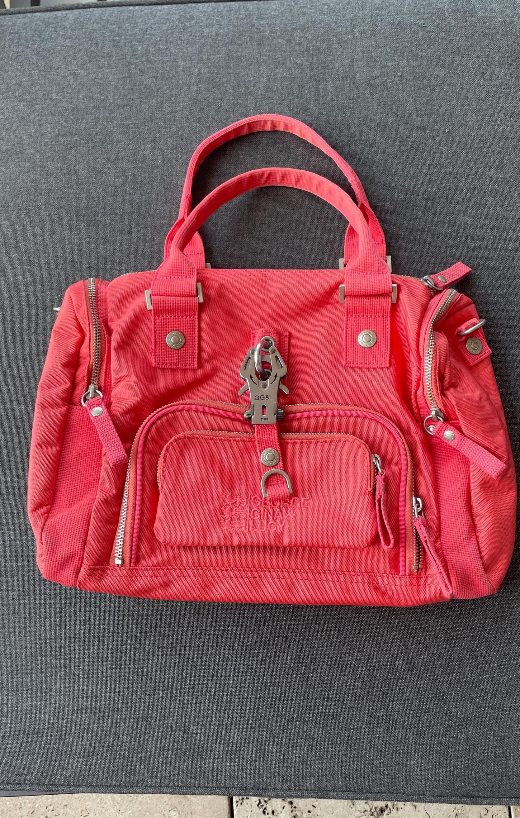最終価格！【訳あり品】GEORGE GINA & LUCY ハンドバッグ フリル 最終価格！【訳あり品】GEORGE GINA & LUCY ハンドバッグ フリル