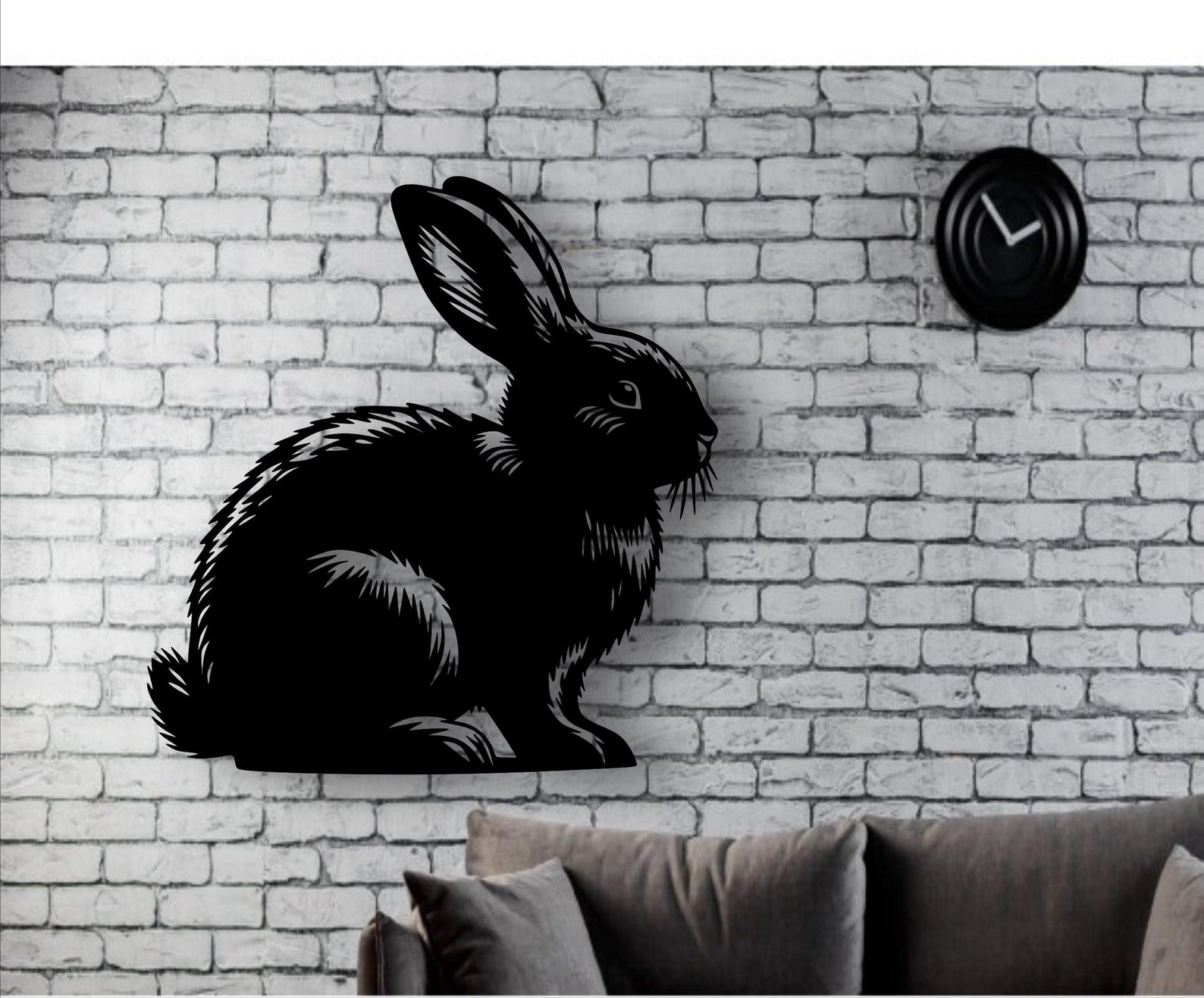 Animal Rescue Rabbit Svg Rabbit SVG DXF, Animals Cut File Laser, Wildlife Cnc Wood Wall Decor ...