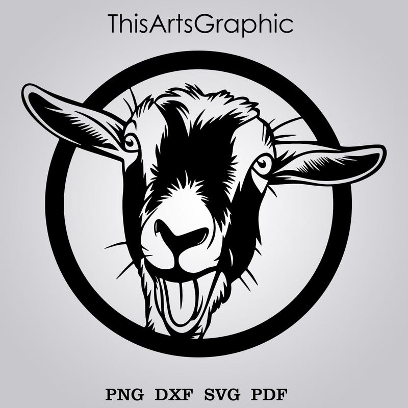 Cute Baby Goat Svg - Etsy UK