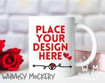 Valentine Mug Mockup White Mug Mockup Mug Mockups Coffee Cup Stock Photo Tea Cup Mock up Print On Demand Mug Mockup Bundle Lifestyle Mockup