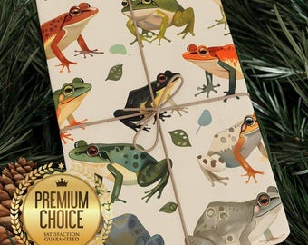 Frog Wrapping Paper: Whimsical Amphibian Gift Wrap