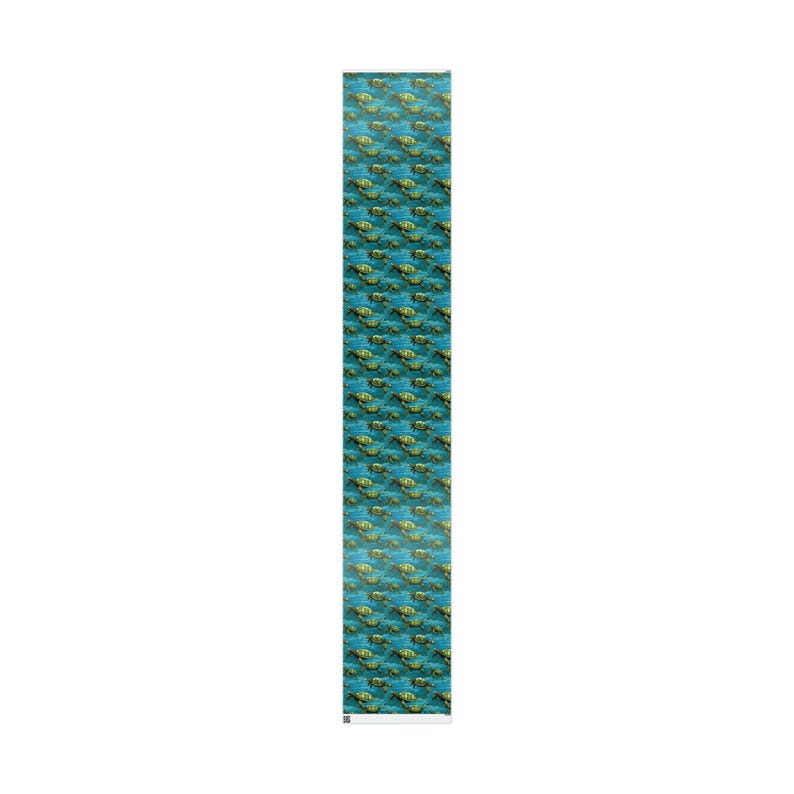 Sea Turtle Gift Wrapping Paper for Kids Birthdays, Christmas, Sea ...