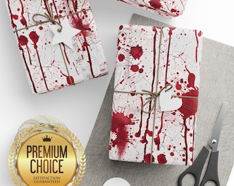 Larcenciel Carta Regalo Natale, 6 Fogli Carta da Regalo Oro Nero con Etichette Regalo Adesivi e Corda, Carta da Pacchi Metallico Glitter di Lusso con