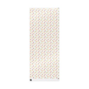 Papel de regalo con chispas, papel de regalo con chispas arcoíris, papel de regalo de verano, papel de regalo para fiestas de helados, rollos de papel de regalo con chispas imagen 2