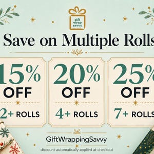 Custom Photo Wrapping Paper Rolls, Personalized Gift Wrap with Your Designs image 10
