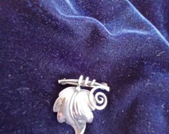 E. Dragsted Silver pin