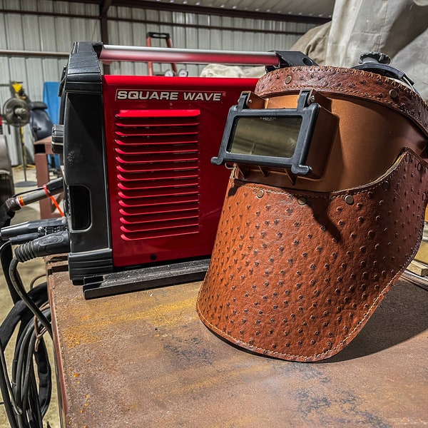 Leather Welding Helmet Template