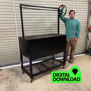 Santa Maria Grill Plans with Optional DXFs