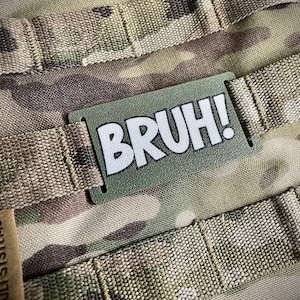 Tactical Molle Tag/Patch - Bruh!! - South Park - Airsoft