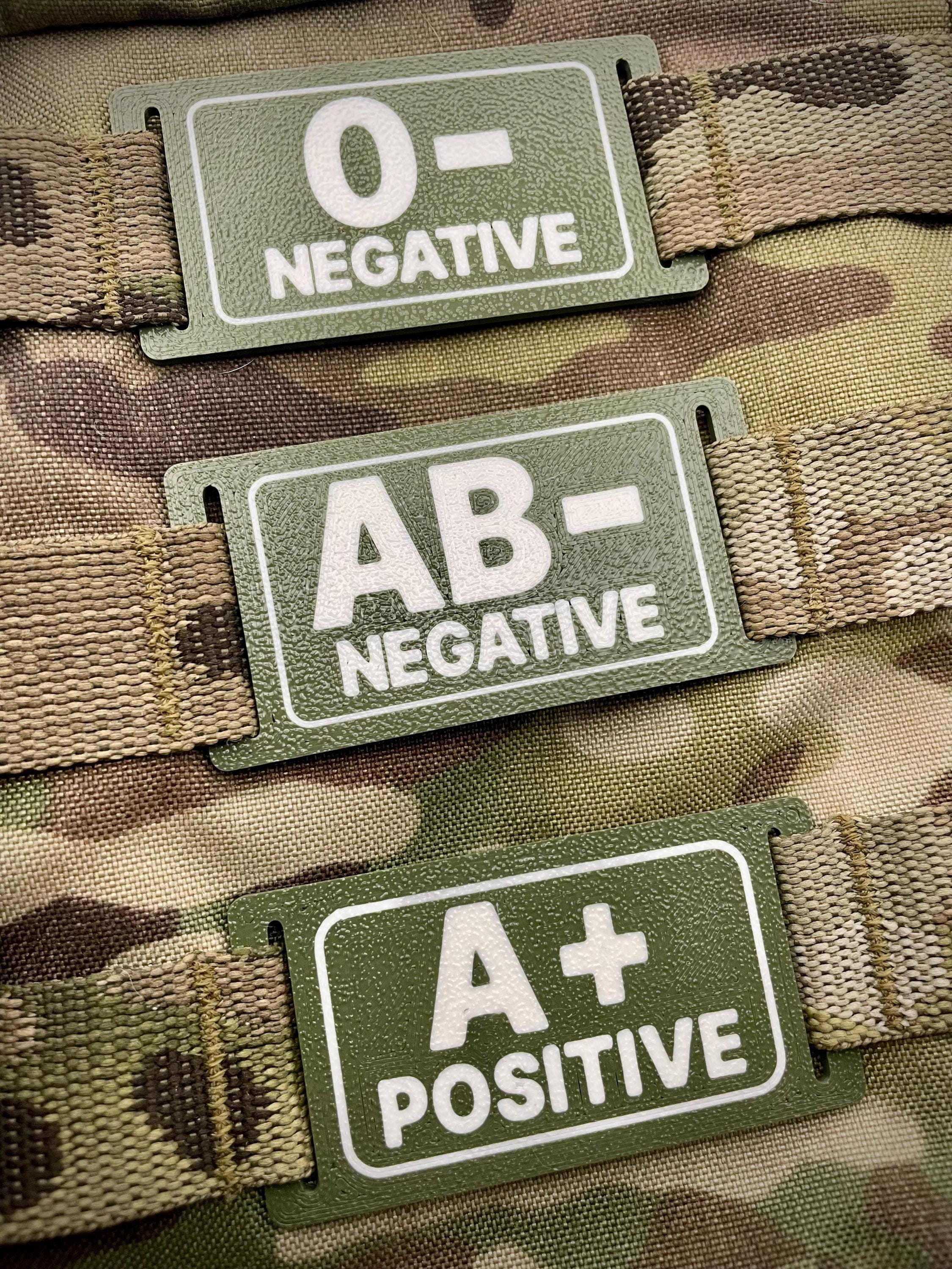 Tactical Molle Tag/Patch - Bloody Type