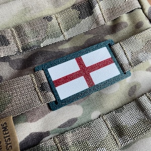 Tactical Molle Tag/Patch - England Flag