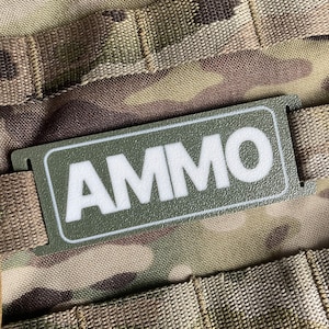 Tactical Molle Tag/Patch - AMMO