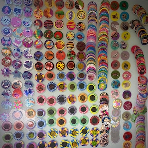 90 ’s POG Collection - Lot of 75 POGs w Two Slammers