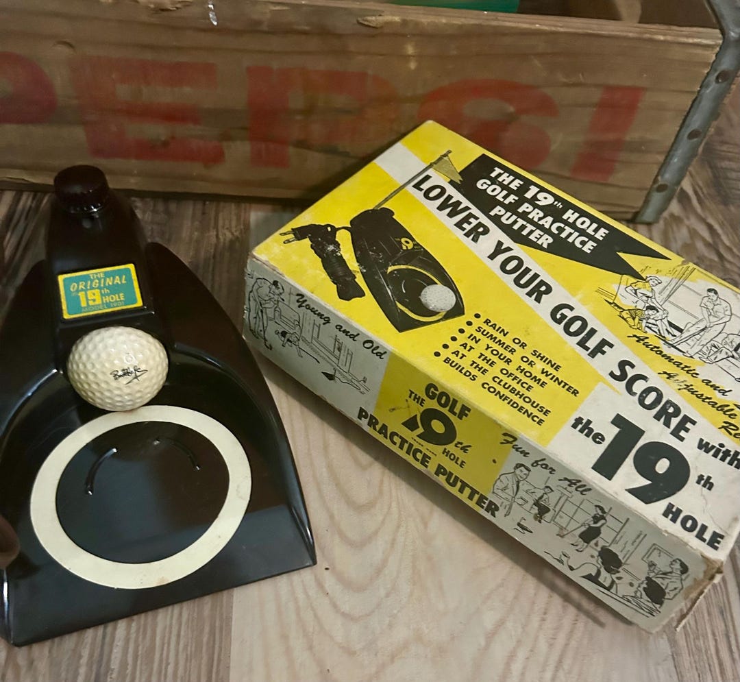 Putting Cup Par Electric – Retour Automatique De Balle – Vintage Avec Boîte D'origine #1901