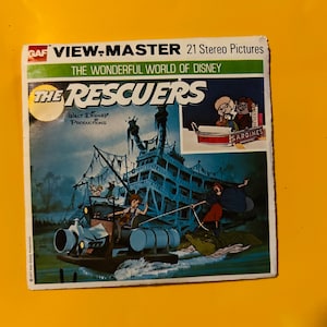 Gaf View-master 1977 the Rescuers - Etsy