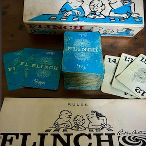 Juego clásico de Parker Brothers de los años 60, «Flinch»