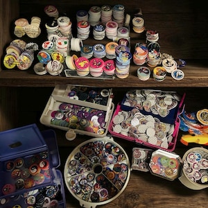 100 POGs w Four Slammers - 90 ’s POGs - Huge Variety - Top Brands - Free Domestic Shipping