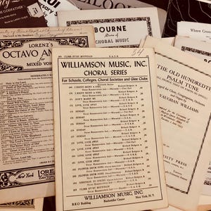 Set of 20 Musical arrangements - 1920’s to 1950’s - Piano Organ Horn Vocals Ukelele