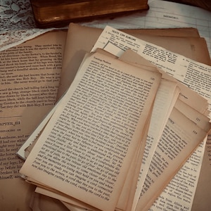 Páginas de livros antigos - de 1800 a meados do século