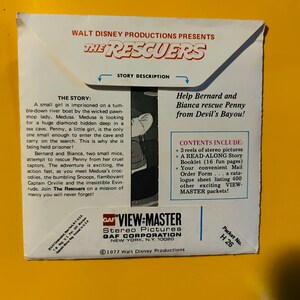 Gaf View-master 1977 the Rescuers - Etsy