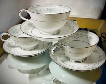 Antique Nikko Double Phoenix Porcelain Teacup Arita, Japanese