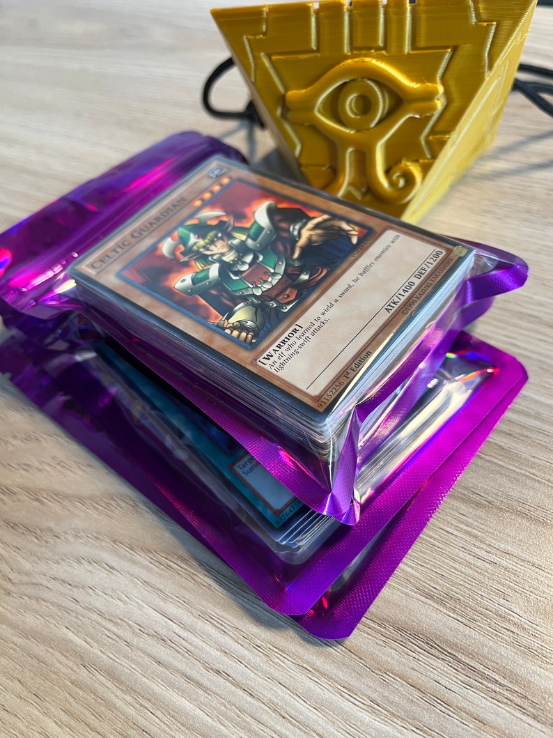 Vintage Yugioh 100 Card Gift Set Yugioh With Millennium Puzzle