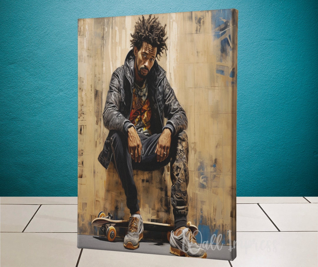 African American Wall Art Canvas Afrocentric Alluring Art Painting