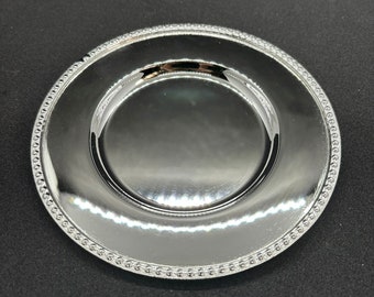Coffee Plate/plate of six/silver plate/plate/silver