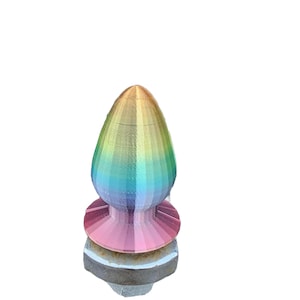 Rainbow Trailer Hitch Cover • 3D Printed Gag Accessory • Funny Prank Gift