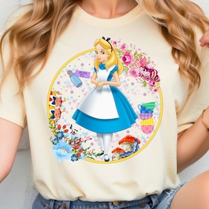 Disney Alice Princess Shirt, Disney Alice In The Wonderland Shirt, Cheshire Cat Shirt, Disney Trip Shirt